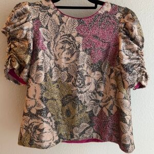 Beautiful new with tags sequined blouse